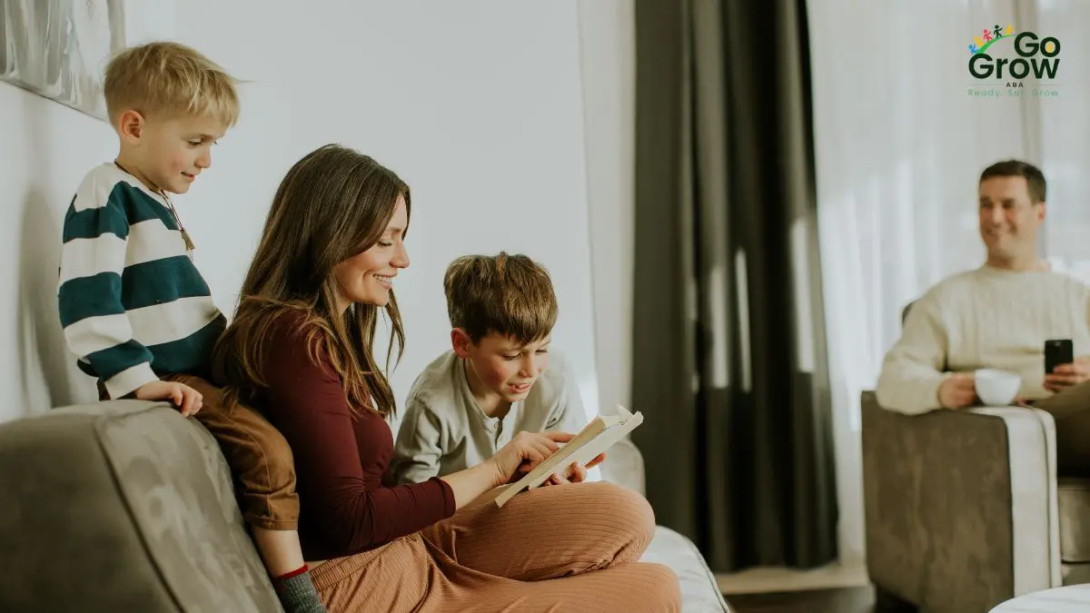 family-reading-together-during-home-learning-time