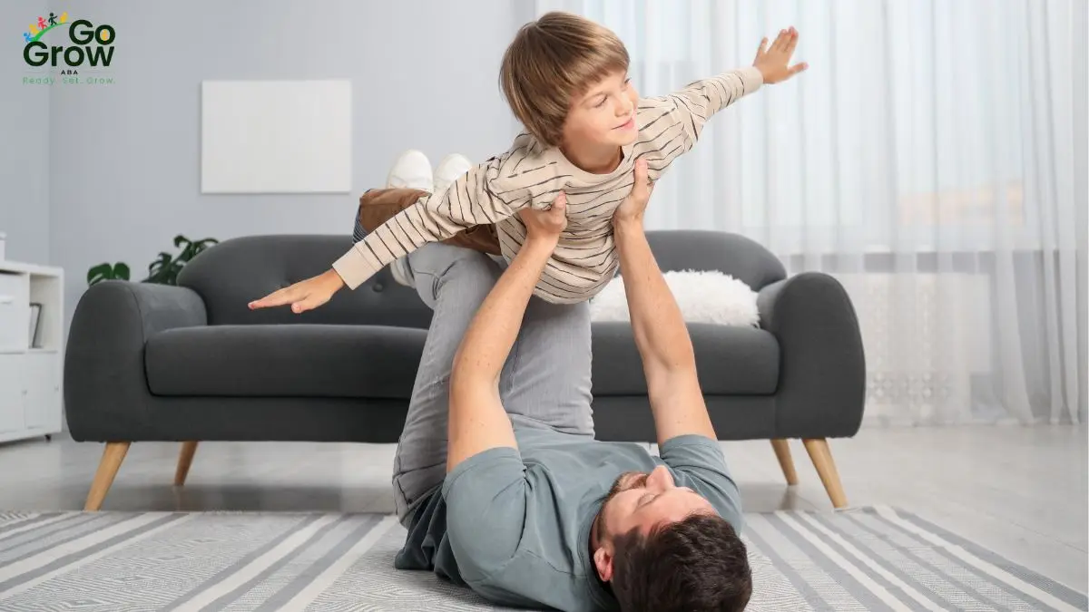 parent-and-child-playing-airplane-game-at-home